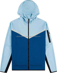 <b>Men</b> Custom <b>Track</b> Suit Zip <b>Jacket</b> Casual Sportswear Breathable Plus Size XL Factory Leisurewear Tracksuits - Product Image 4