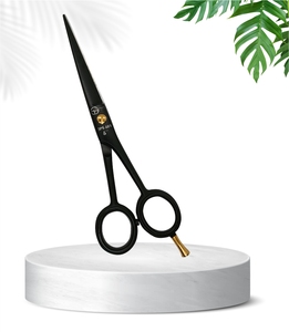 3Pro Professional Quality Black Barber <b>Hair</b> <b>Cutting</b> <b>Scissors</b> <b>for</b> Stylish <b>Hair</b> Shears set - Product Image 2
