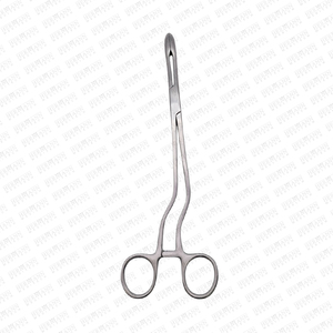 Pinzas de sujeción quirúrgicas reutilizables de acero inoxidable Manual Cheron, esterilización a alta temperatura para operaciones médicas - Product Image 1
