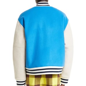 Veste Letterman de style formel pour hommes de la meilleure qualité, manteau d'hiver OEM avec logo personnalisé, streetwear tendance, vente en gros, option processus de revêtement - Product Image 6