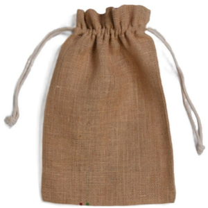 Toile de lin écologique personnalisée 100% coton avec cordon de serrage sac à bijoux Logo imprimé motif lettre corde pour les achats de cadeaux - Product Image 1
