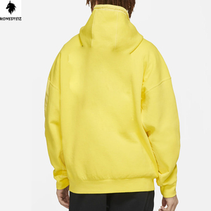 Pull à capuche personnalisé pour hommes, léger, de haute qualité, 100% coton, tissu éponge et polyester, sweat-shirt décontracté et uni - Product Image 2