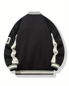 Custom Made High School <b>Baseball</b> Team Canvas <b>Jacket</b> Wholesale Price <b>Kids</b> Letterman <b>Jacket</b> Stylish High Street Style - Product Image 2