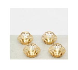 Luz de té de metal de alta calidad, soporte de luz de té votivo para iluminación y decoración para festivales y suministros de regalos - Product Image 6