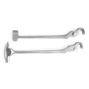 Hoof nipper with hammer for horse grooming and trimming Durable hoof nipper and hammer <b>forged</b> farrier tool - Product Image 3