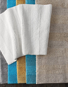 Acheter de haute qualité 100% coton des deux côtés utilisable anti-dérapant tapis de bain salle de bain pour la maison et les hôtels utilise la fabrication en Inde - Product Image 4