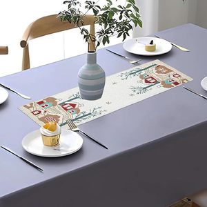 พรมปูรองจานผ้าปูรองจานผ้าปูรองจานผ้าปูรองจานแฟนซีตกแต่งงานคริสต์มาสทำมือสำหรับงานแต่งงาน - Product Image 1