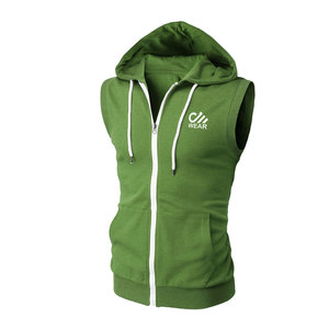 Sudadera con capucha sin mangas para hombre, novedad en venta, Sudadera con capucha para hombre, Sudadera con capucha sin mangas y logotipo personalizado - Product Image 3