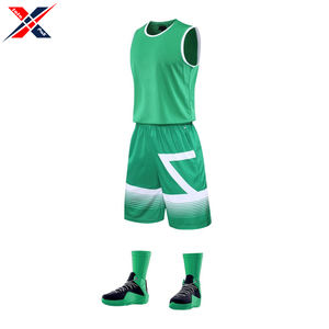 Maillot de basket-ball de vente chaude uniforme d'équipe sportive réversible ensemble d'uniformes de basket-ball d'entraînement d'équipe respirants - Product Image 2