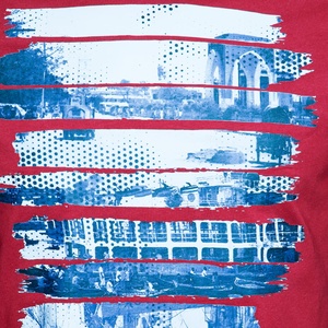 Imprimé sur mesure T-shirt à col rond coupe ajustée pour hommes 100% haut à la mode décontracté en coton de haute qualité avec design personnalisé - Product Image 6