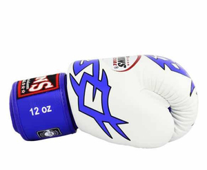 2024 Cool Logo personnalisé imprimé 8oz gants de boxe en cuir de vachette conçus au Pakistan vêtements de sport d'arts martiaux en cuir PU - Product Image 6