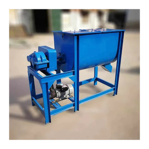 เครื่องผสมอาหารแนวนอนแบบใช้พรีเมี่ยมพร้อมเครื่องยนต์สเตนเลสและดีเซลความจุ1ตัน/ชั่วโมงสำหรับการส่งออก - Product Image 1