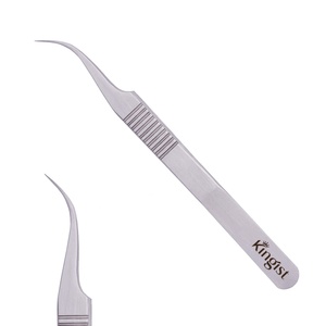 แหนบต่อขนตาคุณภาพสูง ขนาดใหญ่พิเศษ ผลิตจากเหล็กกล้าไร้สนิมเยอรมัน 12 ซม. ผิวซาติน ปลายแหลม - Product Image 6