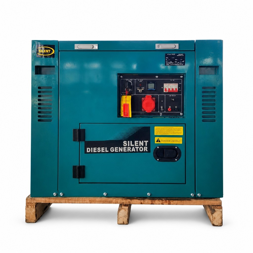 ALAD TECH 12kW 12kVA Portable Silent Diesel <strong>Generator</strong> 6000W 8000W Single/Three Phase for Home Outdoor Wholesale OEM