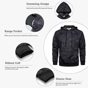 2025 Pakistan Manufacture High Quality Men's Hoodies <b>Puller</b> Over Breathable Custom Fabric Lined Solid Made by Dress Sports - Product Image 4