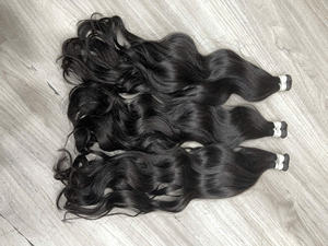 Cabello Natural Ondulado al Por Mayor, 100% Cabello Humano Vietnamita Virgen, Cutícula Alineada, Superventas, Proveedor Destacado - Product Image 5