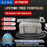 Imprimante UV à plat 4 têtes Ricoh haute précision 1613, équipement d'impression industriel pour tubes flexibles et factures, avec écran tactile