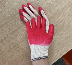 Gants de travail enduits de moitié de latex les plus vendus Gants de sécurité vietnamiens bon marché pour la protection des mains et des bras de jardinage - Product Image 6