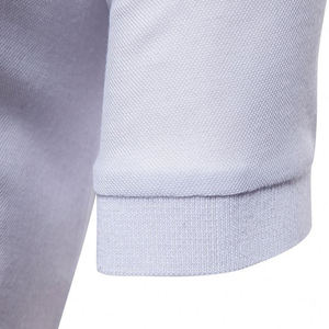 Estilo informal para hombre Patrón sólido para Polos Nuevo diseño Jersey transpirable Logotipo personalizado Estilo callejero - Product Image 6