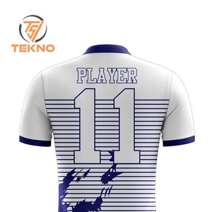 Nueva llegada personalizable alta venta 100% camisetas de fútbol de poliéster con calcetines logotipo personalizado OEM ODM servicio al por mayor ropa deportiva - Product Image 5