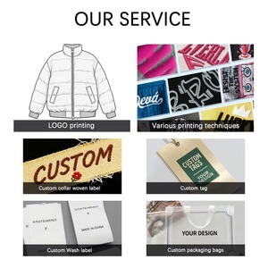 Chaquetas de Plumón con Cierre y Diseño Personalizado al por Mayor, Chaqueta Abrigada de Invierno con Tela Termorreactiva, Chaqueta de Burbujas Termorreactiva para Hombre - Product Image 5