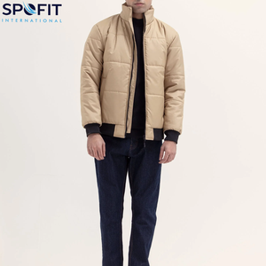 Vêtements d'extérieur, veste à capuche personnalisée, unisexe, hiver, imperméable, rembourrée, bomber, chaude, épaisse, doudoune, vêtements décontractés - Product Image 5