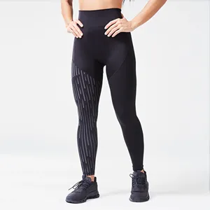 Legging de roupas femininas para mulheres, legging de cintura alta personalizado sexy crossover fitness yoga, legging para mulheres por atacado