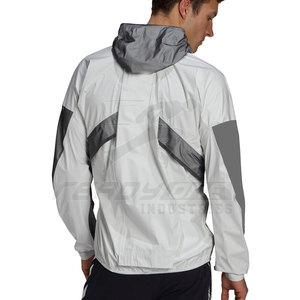 Chaqueta de entrenamiento ligera para hombre con tela transpirable y elegante diseño Atlético chaqueta de entrenamiento a prueba de viento para hombre - Product Image 3