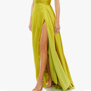 Vestido de satén <span class=keywords><strong>para</strong></span> invitados de <span class=keywords><strong>boda</strong></span>, plisado, frontal, <span class=keywords><strong>2022</strong></span> - Product Image 5
