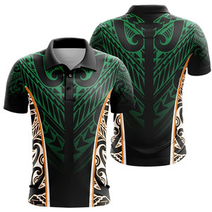 Polo pour hommes à manches courtes et col rabattu avec logo personnalisé de super qualité OEM/ODM polos à sublimation décontractée - Product Image 1