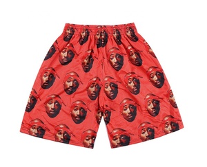 Shorts de bain pour hommes de haute qualité, séchage rapide, écologiques, respirants, taille mi-haute, fermeture élastique, motif uni - Product Image 1