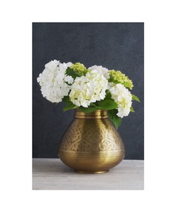 Modern Metal <b>Table</b> Vases Dinning <b>Table</b> Flower Vases for Long <b>Table</b> in Wedding Home Hotel for Export From India - Product Image 5