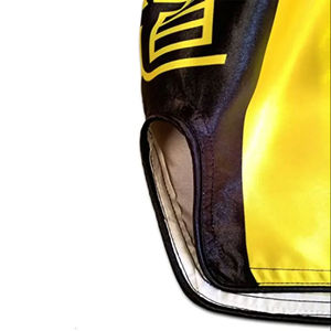 Promoción Pantalones cortos de Kick Boxing personalizados para hombres Pantalones cortos de Muay Thai de cintura alta de boxeo negro de alta calidad - Product Image 5