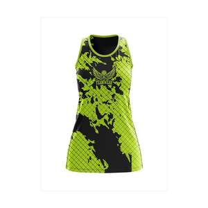 Ensembles de Robe Uniforme de Netball Jersey Singlet Sublimation Netball Dress Kits Set Usine Prix Fabricant Netball Jersey - Product Image 2