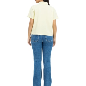 Chemise polo pour femmes, légère, manches courtes, 2026, logo personnalisé, prix de gros, OEM disponible, chemises polo - Product Image 3