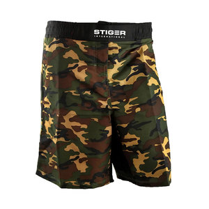 <b>Men</b> High Quality Lightweight Breathable Spandex/Polyester MMA Training <b>Shorts</b> Custom Logo Printed Boxing and Martial Arts Wear - Product Image 2