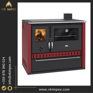 Estufa de leña independiente de alta eficiencia de 15 kW, diseño moderno para calefacción de habitaciones de hoteles y villas y pellets de combustible para cocinar - Product Image 4