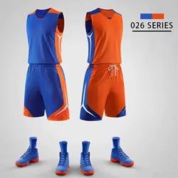 Conjunto completo de uniformes de baloncesto, diseño único, ropa deportiva sin mangas, secado rápido, precio barato, uniforme de baloncesto para hombres - Product Image 6