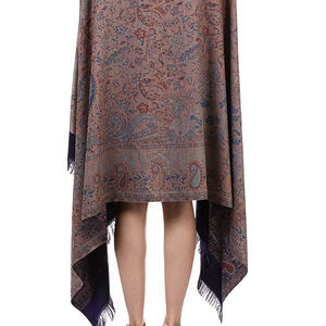 ผ้าพันคอพิมพ์ลายสไตล์ชาติพันธุ์คุณภาพเยี่ยม สำหรับผู้หญิง ฤดูหนาว ผ้าหนา อุ่น ผ้าคลุมไหล่ยาว ผลิตในปากีสถาน ผ้าคลุมไหล่ฤดูหนาวสำหรับผู้หญิง - Product Image 5