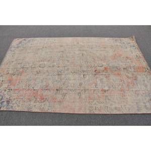 Tradicional Beige azul 4,5X7,1 pies alfombra turca tejido Jacquard Patchwork diseño lana poliéster Material látex para sala de estar pasillo - Product Image 3