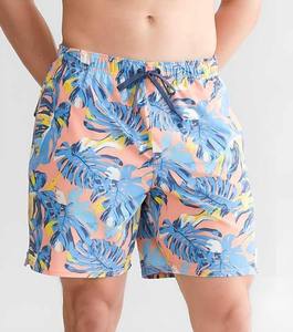 Fabricant d'équipement d'origine Maillot de bain pour hommes avec impression par sublimation Doublure en maille Ceinture élastique et poches latérales Short de plage personnalisé - Product Image 2