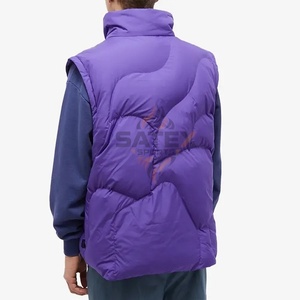 Veste matelassée à col montant pour homme, best-seller, automne, avec personnalisation du logo sur le devant, design de haute qualité - Product Image 5