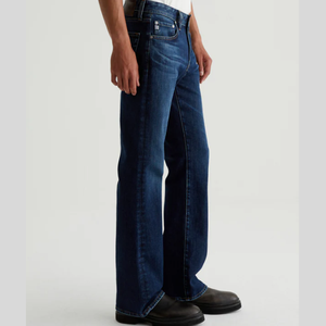 Pantalones de chándal transpirables ajustados de cintura extragrande de algodón para hombre personalizados OEM/ODM, pantalones de hombre rectos a rayas curvas - Product Image 4