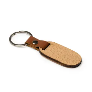 Portachiavi e Moschettoni in Legno Personalizzati Darmstadtio - Gadget Promozionali - Product Image 1