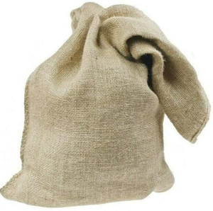 Sacos de Yute Plegables Ecológicos para Granos de Café, Material Crudo, Sacos de Arpillera Sólida para Patatas, Arroz, Arena y Jardín - Product Image 1