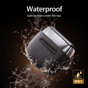 Afeitadora Eléctrica Impermeable IPX7 para Hombre, Mini Afeitadora de Láminas, Triple Cuchilla, Lavable, Afeitadora Rotatoria, Repuesto para Cara y Cuerpo, Alemana - Product Image 4