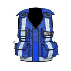 Gilet de sécurité réfléchissant haute visibilité, gilet de sécurité à fermeture éclair avant, gilet tactique Hi Viz - Product Image 1