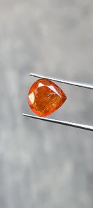 Piedras preciosas de cianita naranja natural facetadas con forma de mezcla para hacer joyas, cabujón de cuentas de cianita rosecuts - Product Image 2