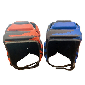 Logotipo personalizado impreso Servicio OEM Fútbol americano y Rugby Head Guard Protector 7v7 Cascos Deporte al aire libre Fútbol americano - Product Image 5