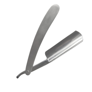 Mango de plástico de alta calidad, hoja de acero inoxidable, afilada, desechable, corte recto, salón de afeitar, maquinilla de afeitar - Product Image 3